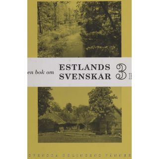 En bok om Estlands svenskar, vol. 3B USB